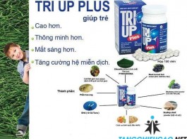 [REVIEW] Tri Up Plus Viên uống phát triển chiều cao toàn diện cho trẻ tốt không?