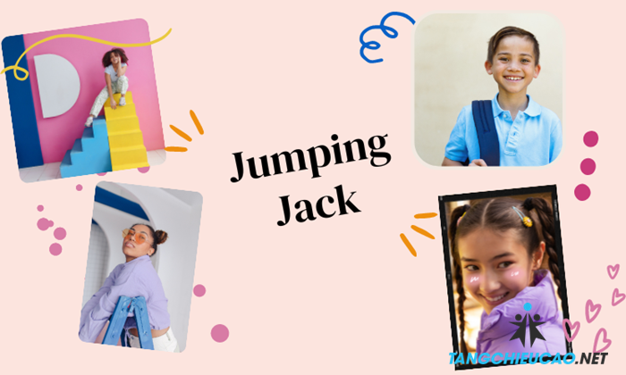 Jumping Jack phù hợp cho mọi độ tuổi và giới tính cải thiện sức khoẻ tổng thể