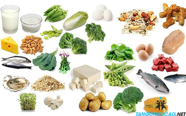 dinh dưỡng tăng chiều cao