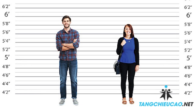 Độ tuổi phát triển chiều cao của nam và nữ có sự khác biệt