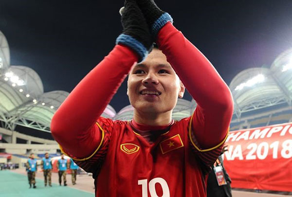 Quang Hải xuất sắc lập “cú đúp” tại trận bán kết U23 Châu Á